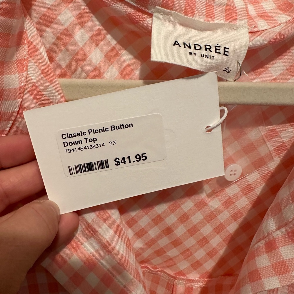 Button Down Picnic Top - Picture 3 of 3